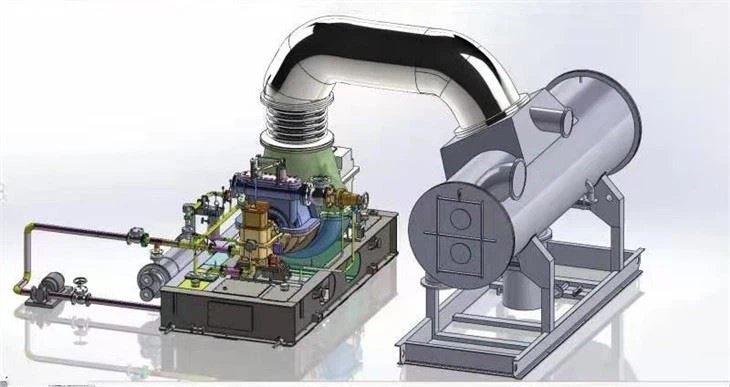 DTEC 1-3MW Multi-stage Condensing Steam Turbine Generator